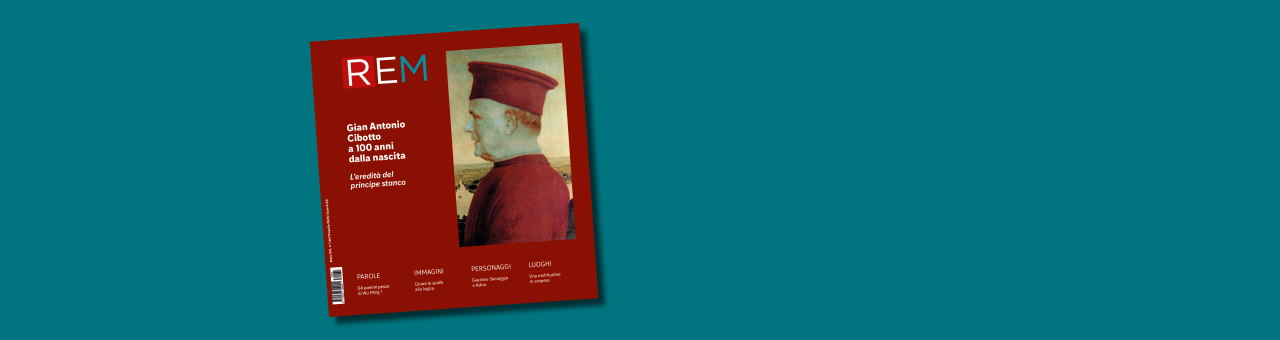 Il nuovo numero di REM è dedicato a G.A. Cibotto